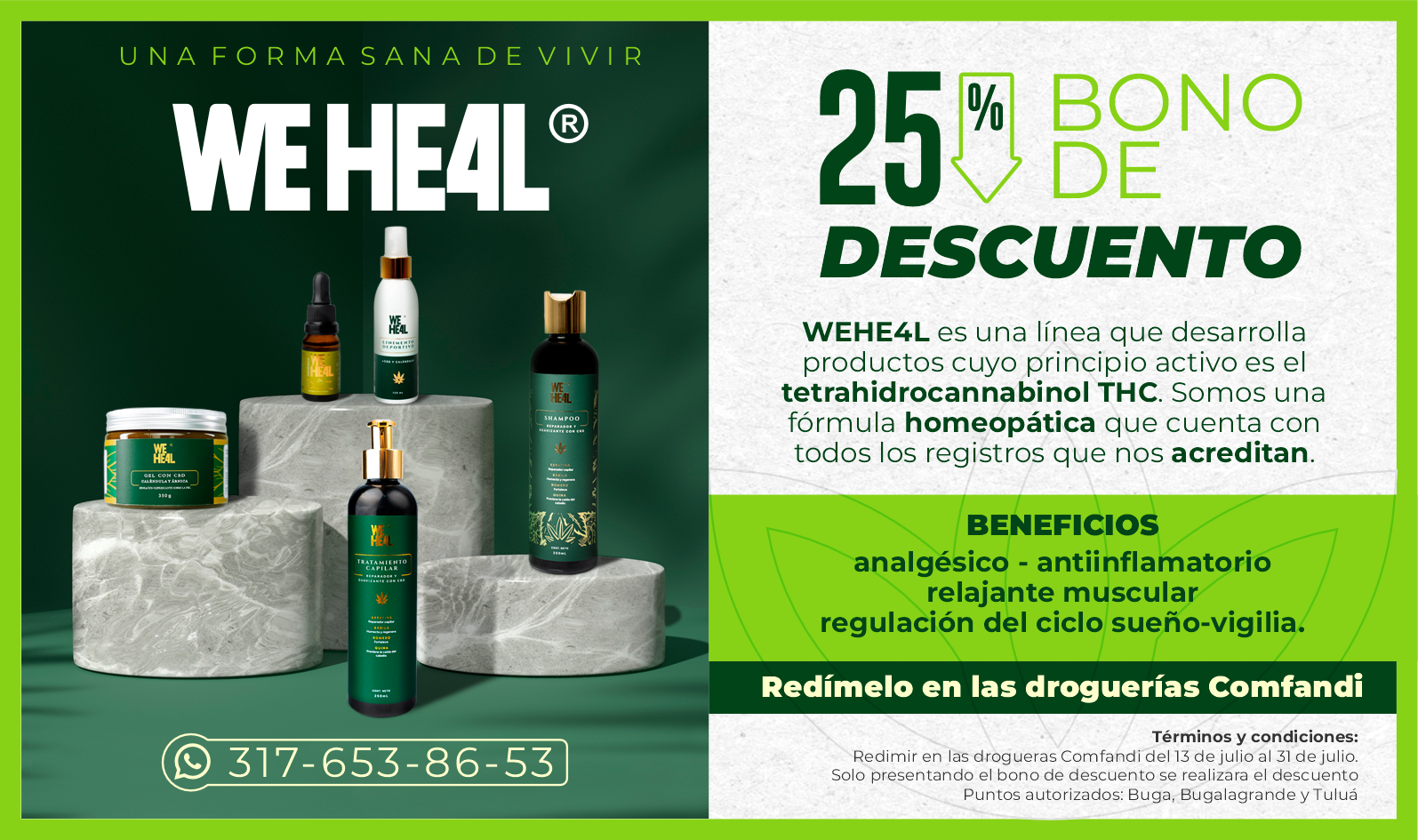 DESCUENTO WEHEAL