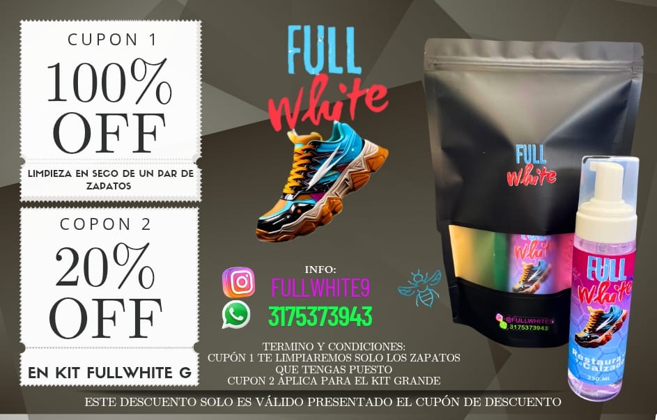 BONO DESCUENTO FULL WHITE